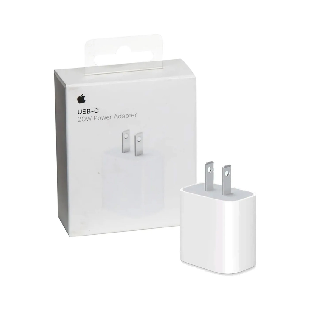 Cargador iPhone 20W detalle